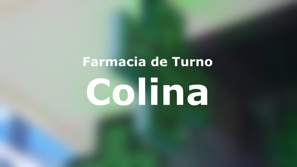 Farmacia de Turno Colina