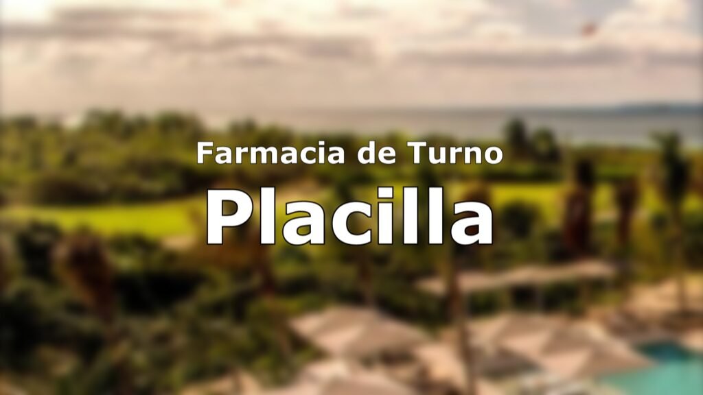 Farmacia de Turno Placilla