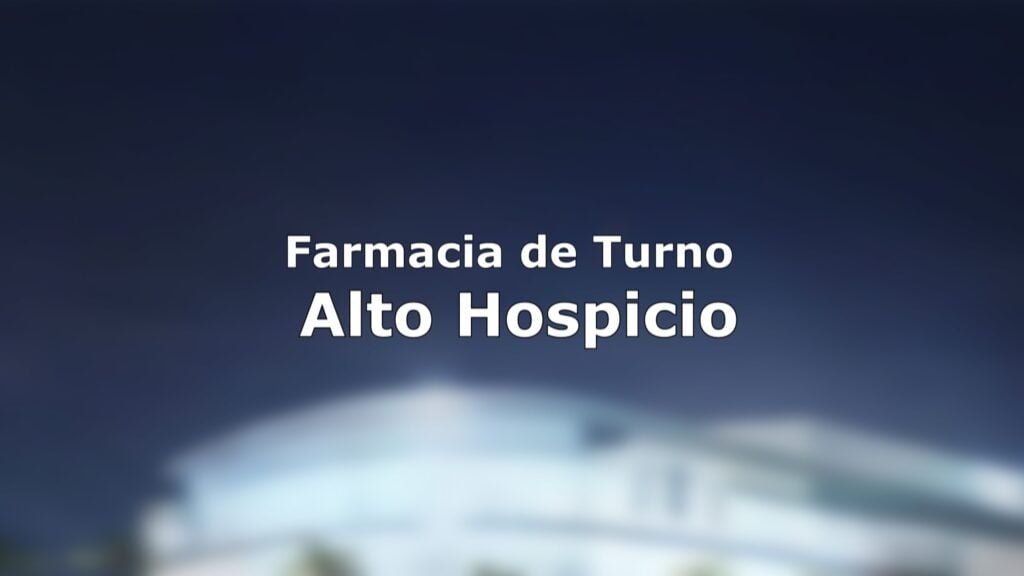 Farmacia de turno Alto Hospicio