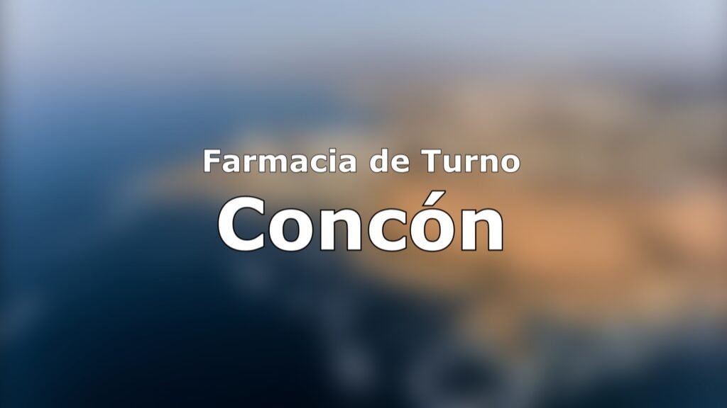Farmacia de turno Concón
