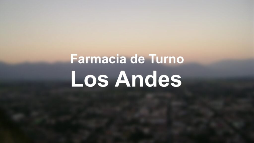Farmacia de Turno Los Andes