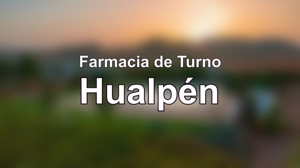 Farmacia de turno Hualpén