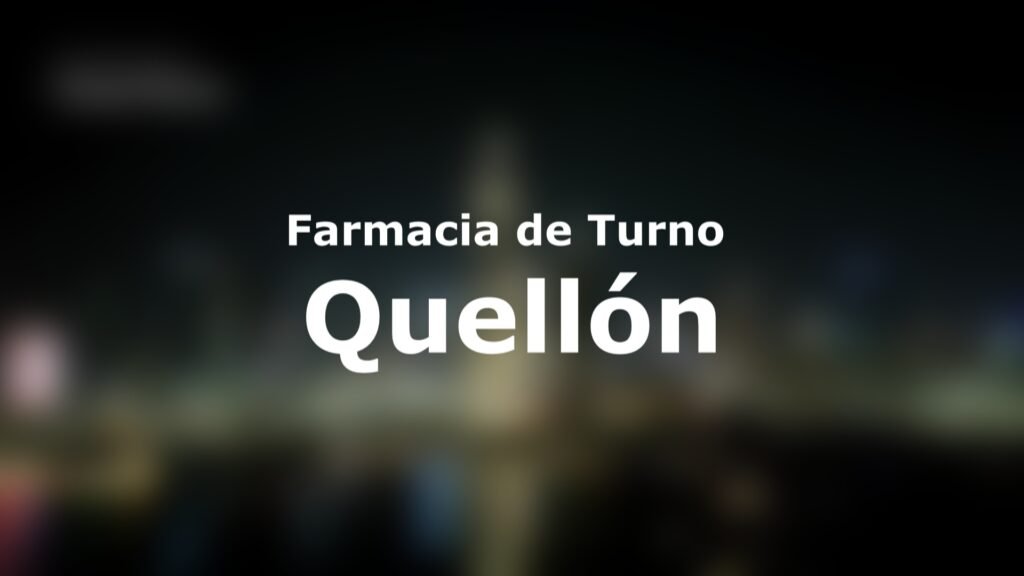 Farmacia de turno Quellón
